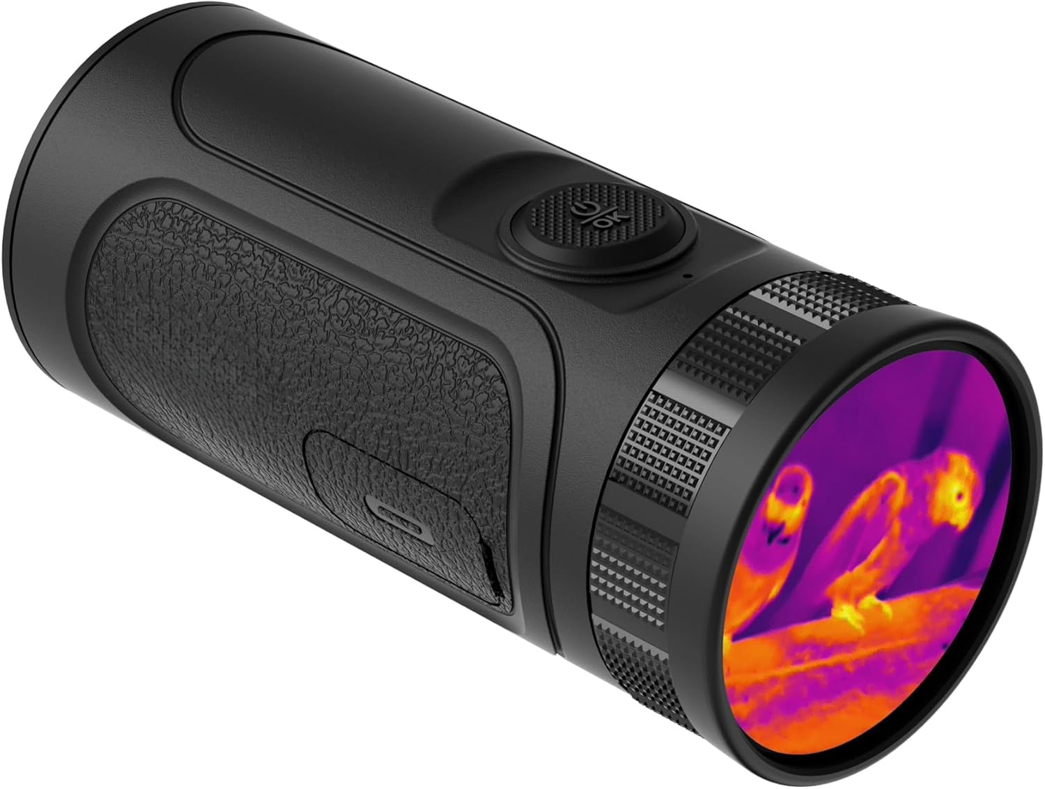 Handheld Thermal Night Vision Scope with AMOLED Display and Recording