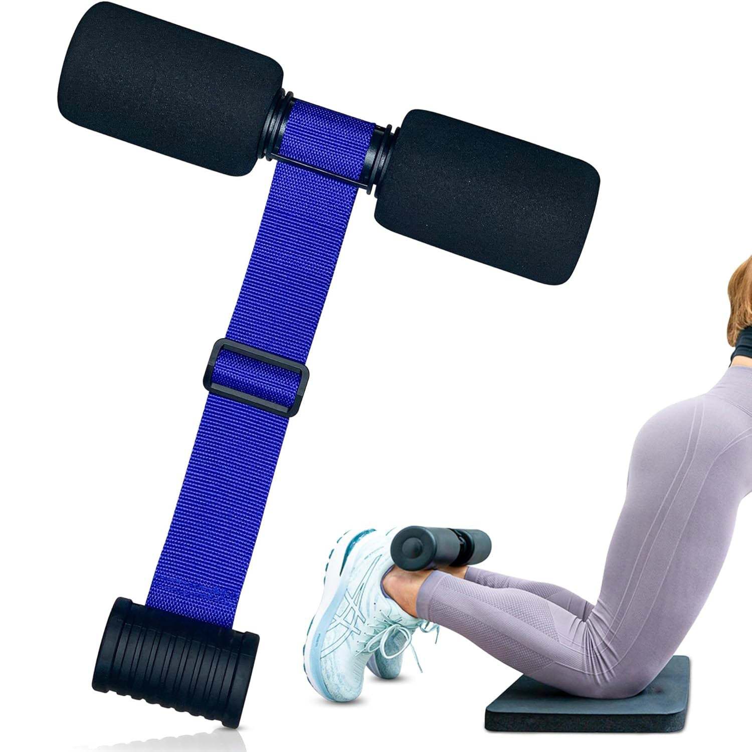 Nordic Hamstring Curl Strap Portable Exercise Set