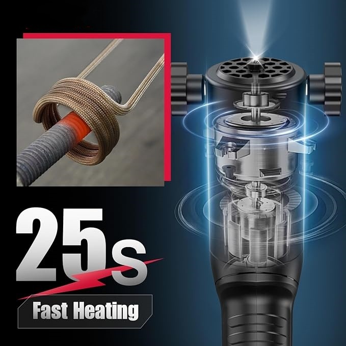 Portable Induction Heater for Rusted Bolt and Metal Component Removal