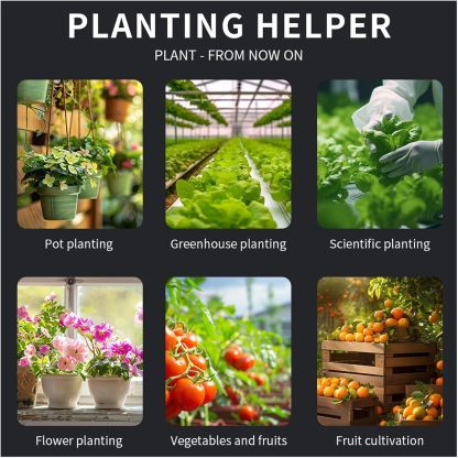 Soil nutrient tester, 6-in-1 soil pH meter