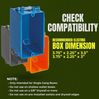 Drywall Outlet Marker – Electrical Box Locator for Precise Wire Protection