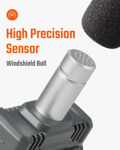 Decibel Meter – 2.25 Inch Backlit LCD Display, Portable Sound Pressure Level (SPL) Tester with A-weighting Function