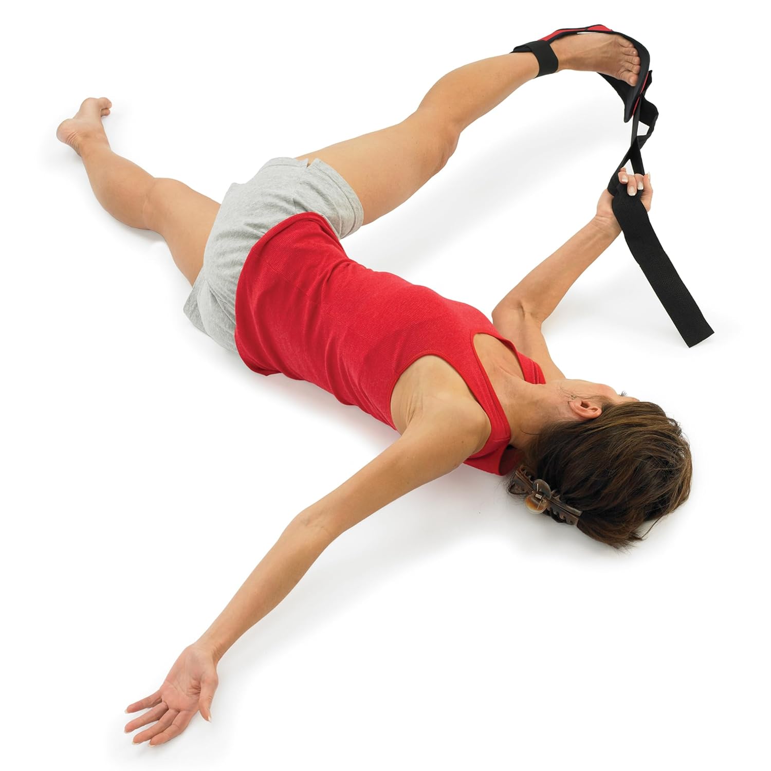 Stretching Strap for Physical Therapy – Plantar Fasciitis & Hamstring Relief