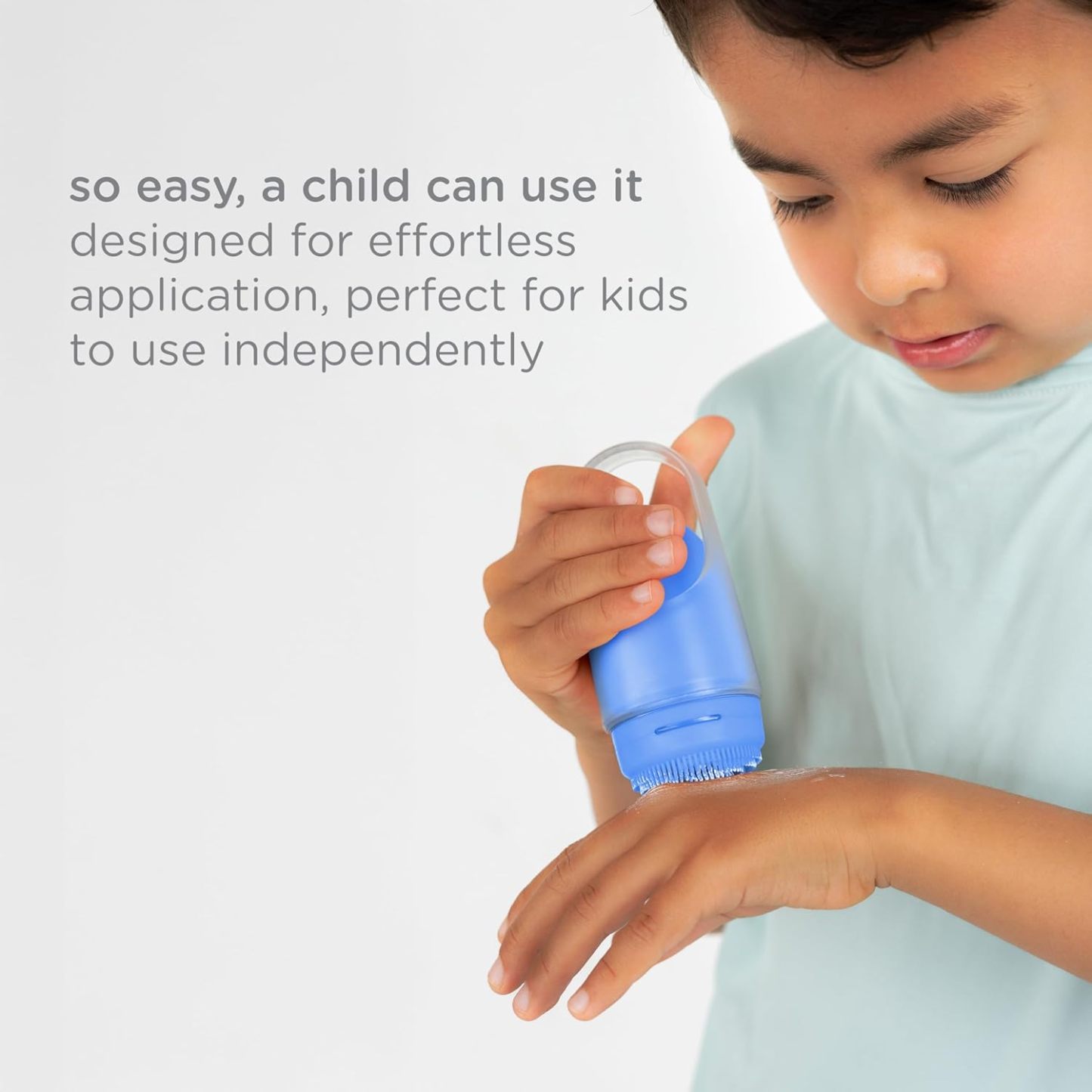 Kids Sunscreen Applicator – Soft Silicone Bristles