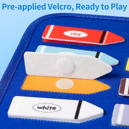 12-page preschool busy board Montessori toy