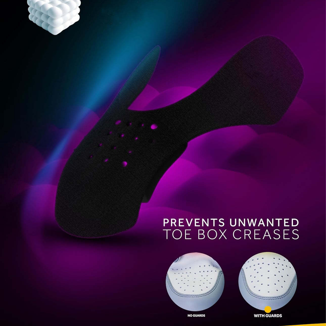 Memory Foam Shoe Wrinkle Protector | For Athletic Shoes | Prevents Shoe Creases