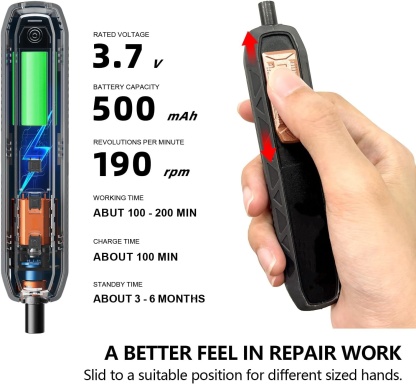 Mini Electric Screwdriver Set for Electronics Repair 180 in 1