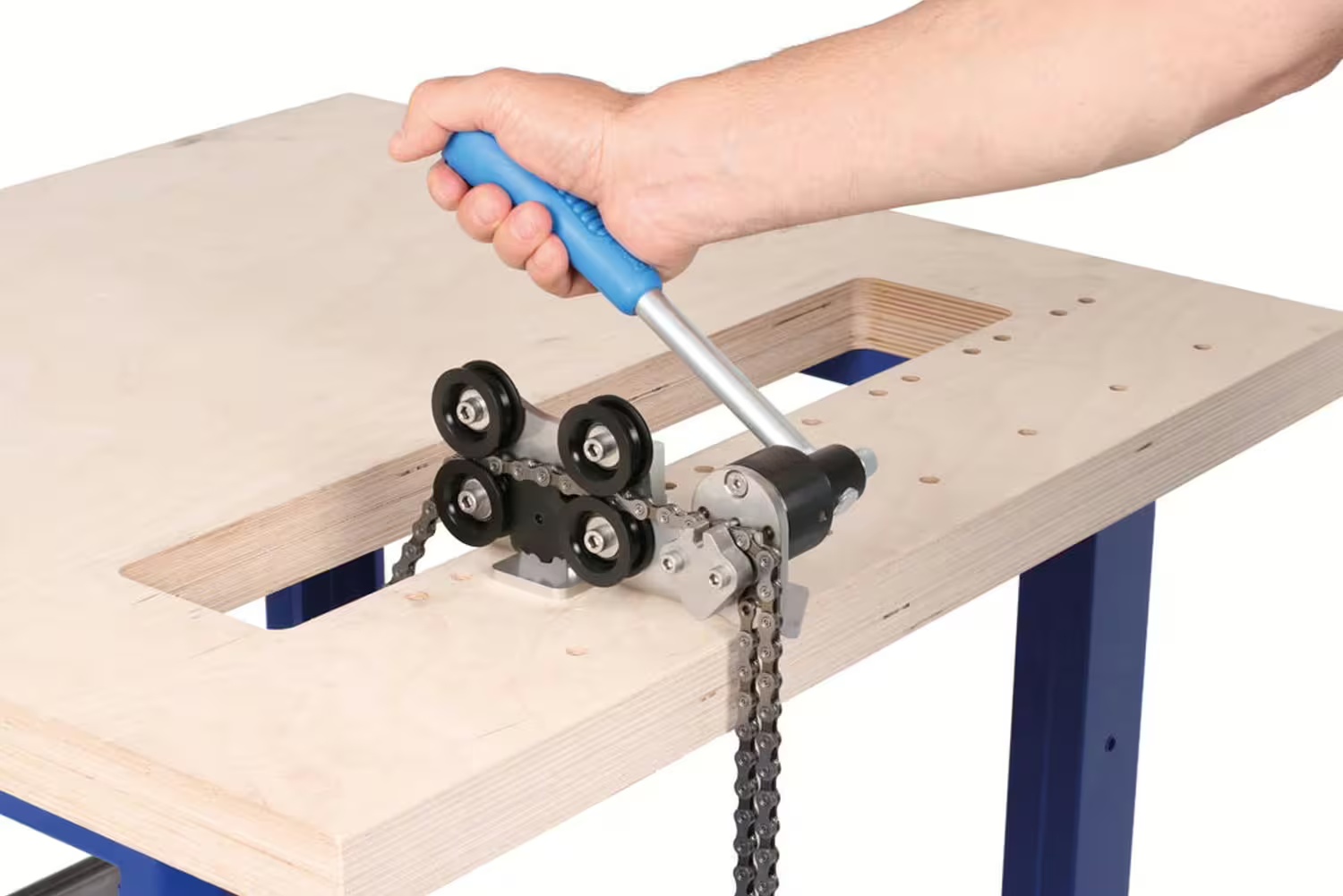 Bicycle Chain Cutter and Link Counter Tool for Chain Replacement