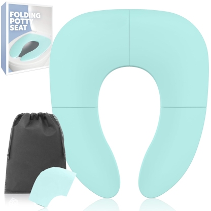 Foldable Travel Potty Training Seat for Kids – Fits Round and Oval Toilets