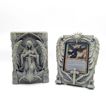 Fantasy-Themed Deck Box & Card Display Frame