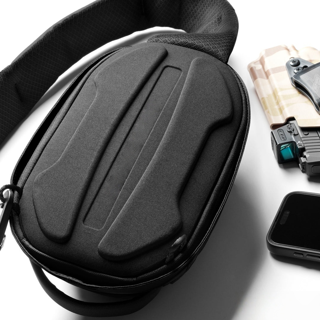 CCW Sling Bag – Rapid Access, 3 Security Modes, Off-Body Carry for Concealed Weapons