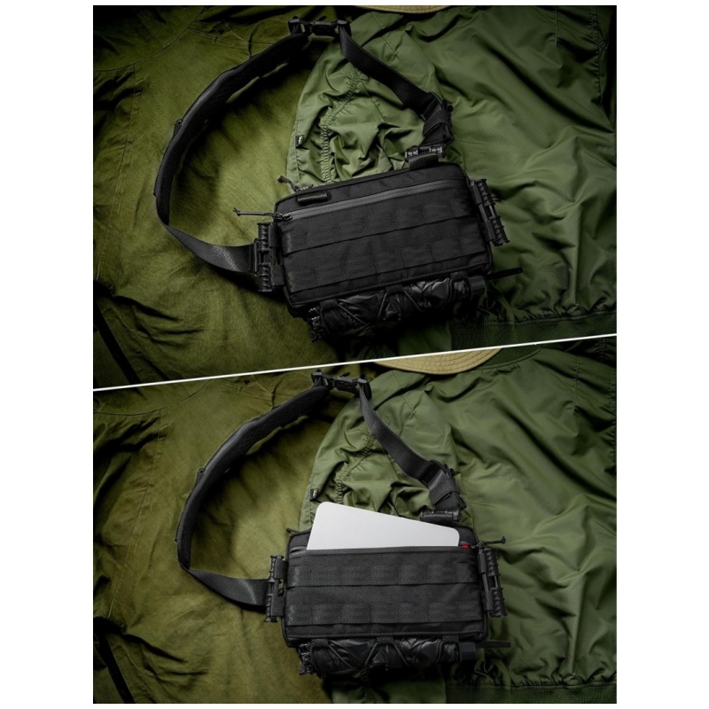 Modular EDC Sling Bag – Lightweight Crossbody Chest Pack for Travel & Outdoor