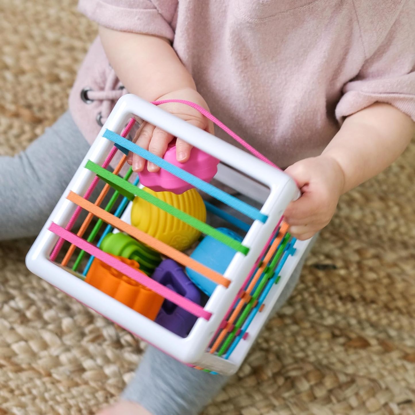 Shape Learning Toys – Sensory Toys for Babies and Toddlers, Baby Toys Ages 10 Months Plus