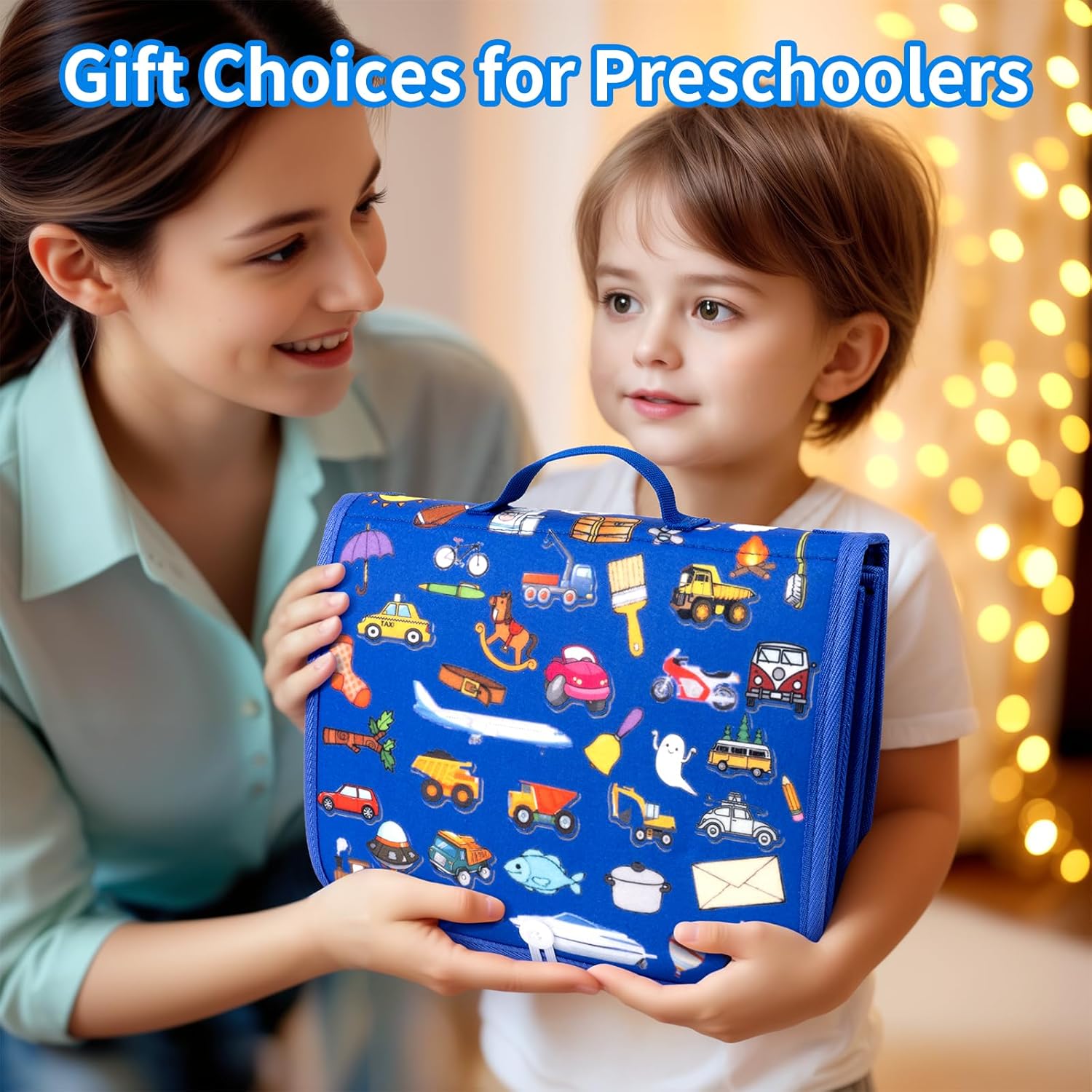 12-page preschool busy board Montessori toy