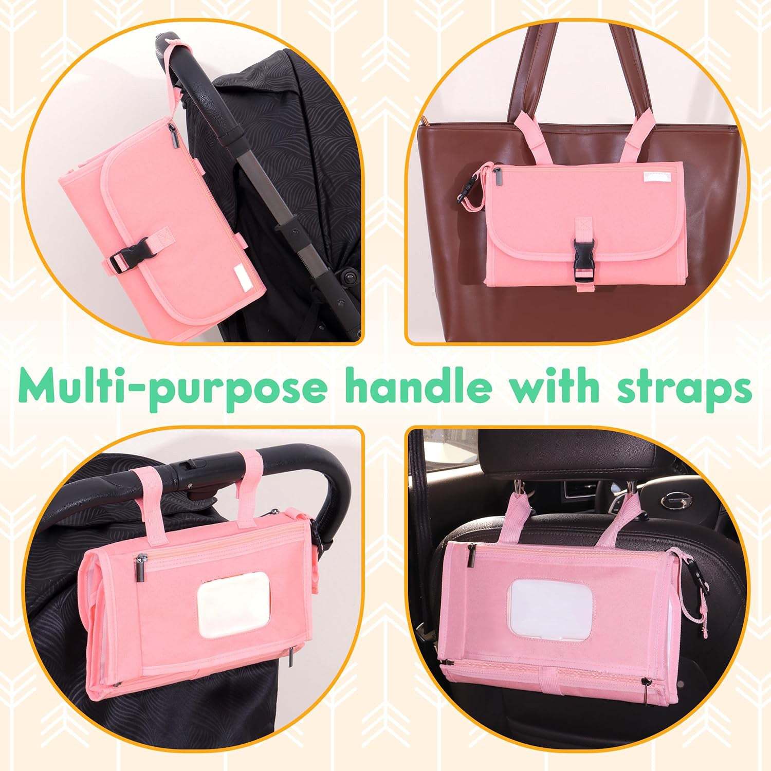 Portable Diaper Changing Mat – Smart Design for On-the-Go Diaper Changes
