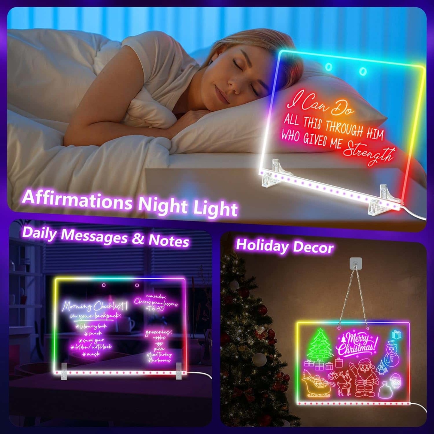 🎨 Glow & Draw Magic Board: 16" Illuminated Art Studio for Kids! ✨