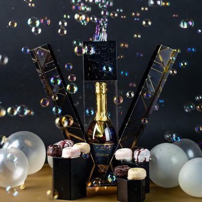 Birthday Bubble Box Surprise Gift with Floating Bubbles Effect