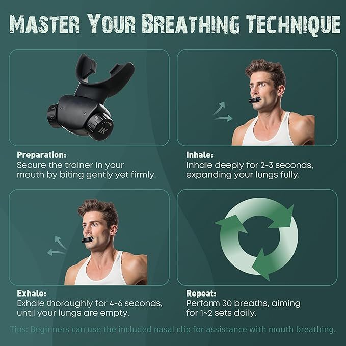 Breathing trainer | Advanced silicone trainer
