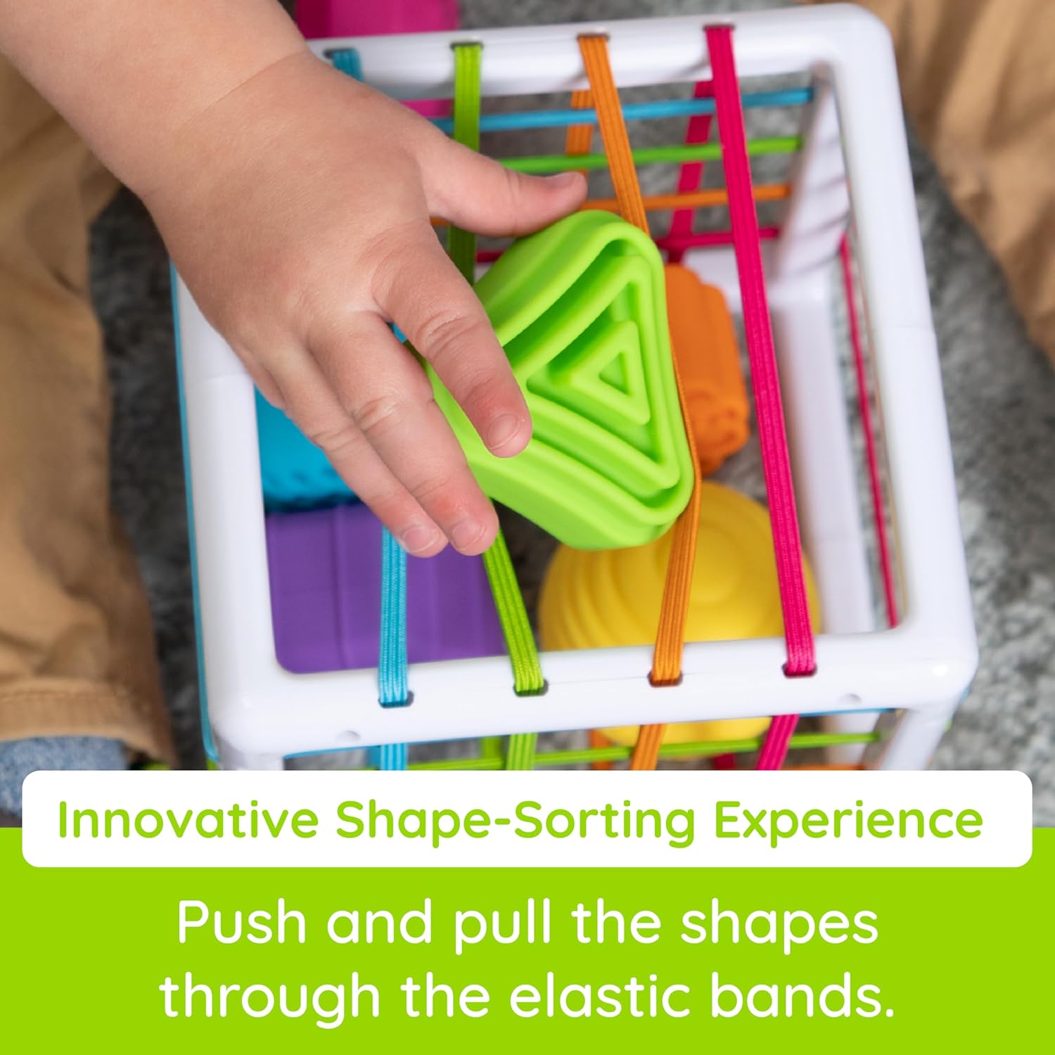 Shape Learning Toys – Sensory Toys for Babies and Toddlers, Baby Toys Ages 10 Months Plus