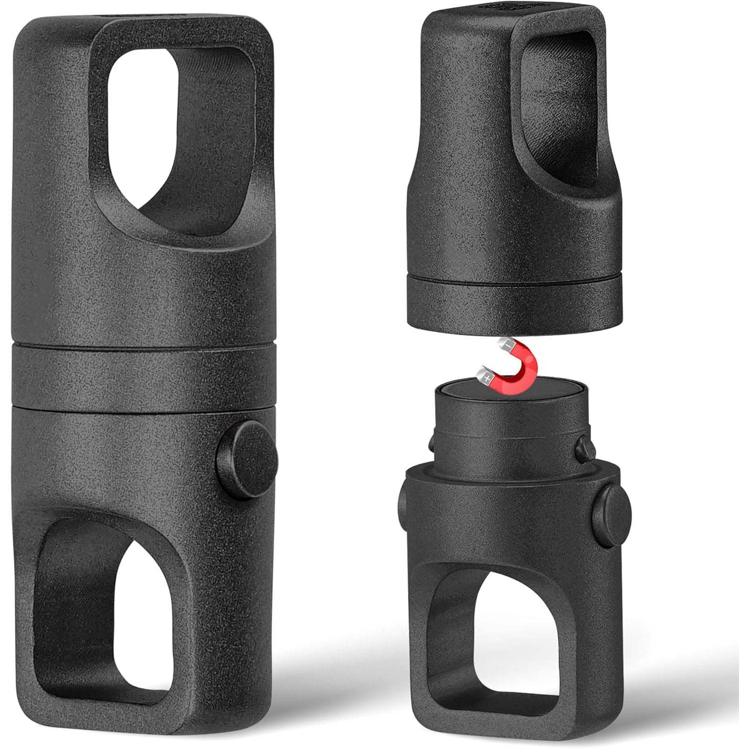 Titanium Alloy Magnetic Keychain – Quick-Release Design for Car Keys, USB Drives, and EDC Gear