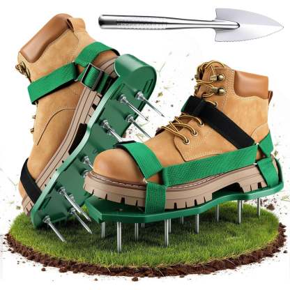 Heavy Duty Spiked Aerating Sandals – Hook & Loop Straps