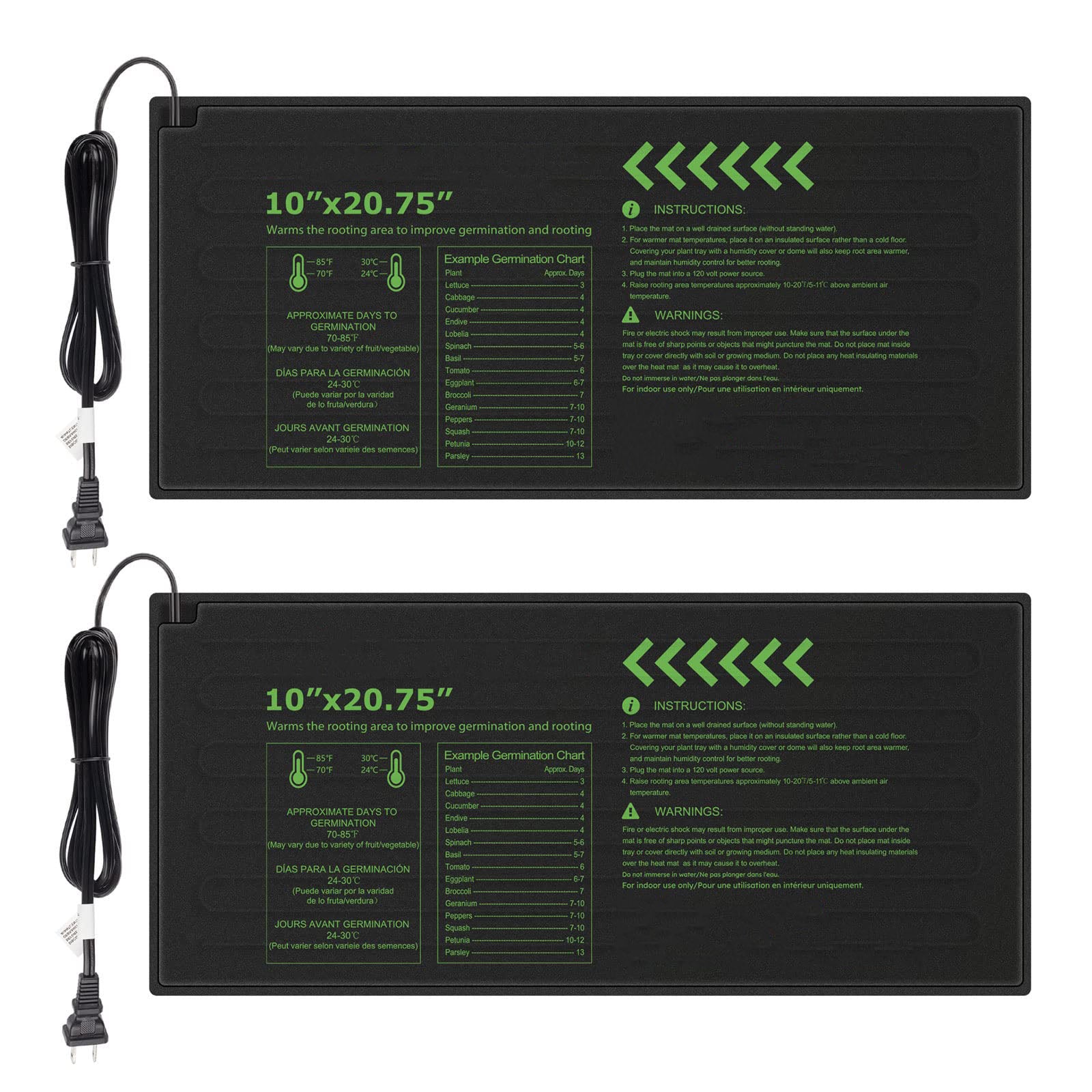 Durable Seedling Heat Mat for Germination