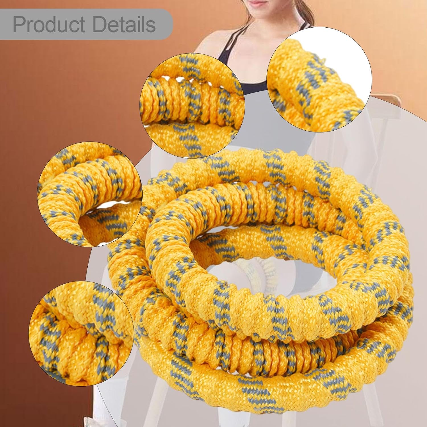 Foldable Fitness Hoop – 1.25kg, Unisex, Full Body Exercise Equipment | Abdominal Trainer