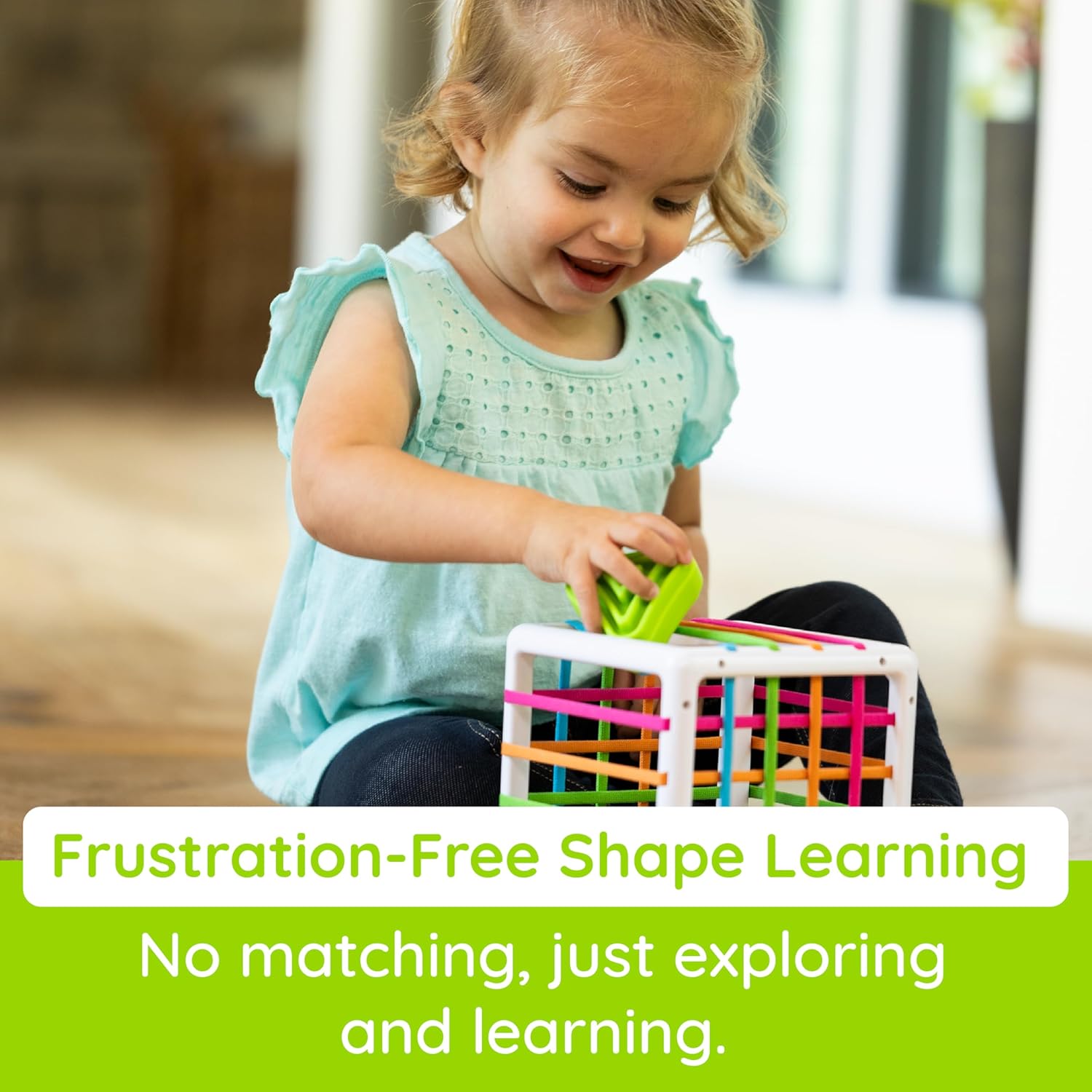 Shape Learning Toys – Sensory Toys for Babies and Toddlers, Baby Toys Ages 10 Months Plus