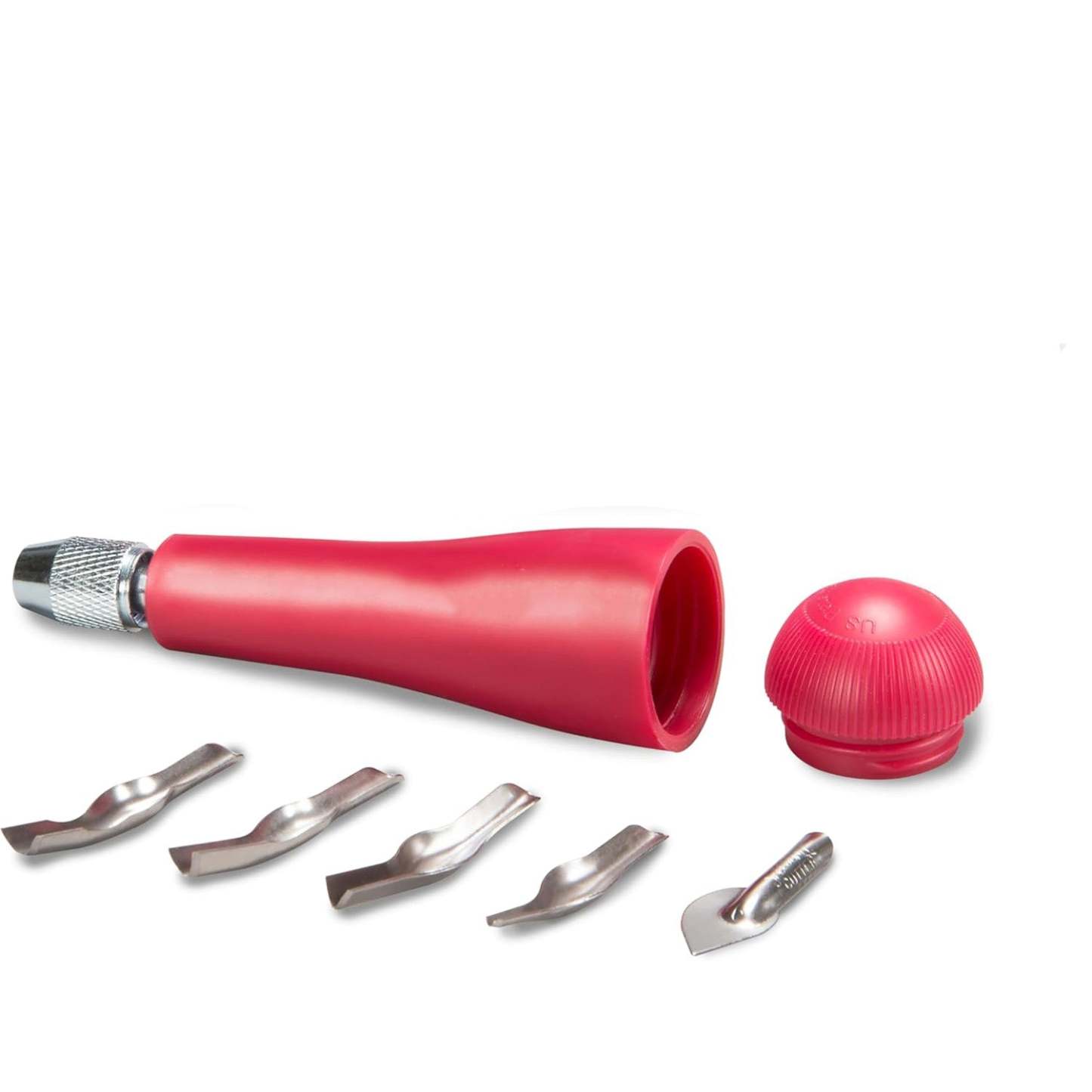 Multi-Functional Felting Cutter Tool Set, Includes 5 Blade Sizes & Comfortable Handle