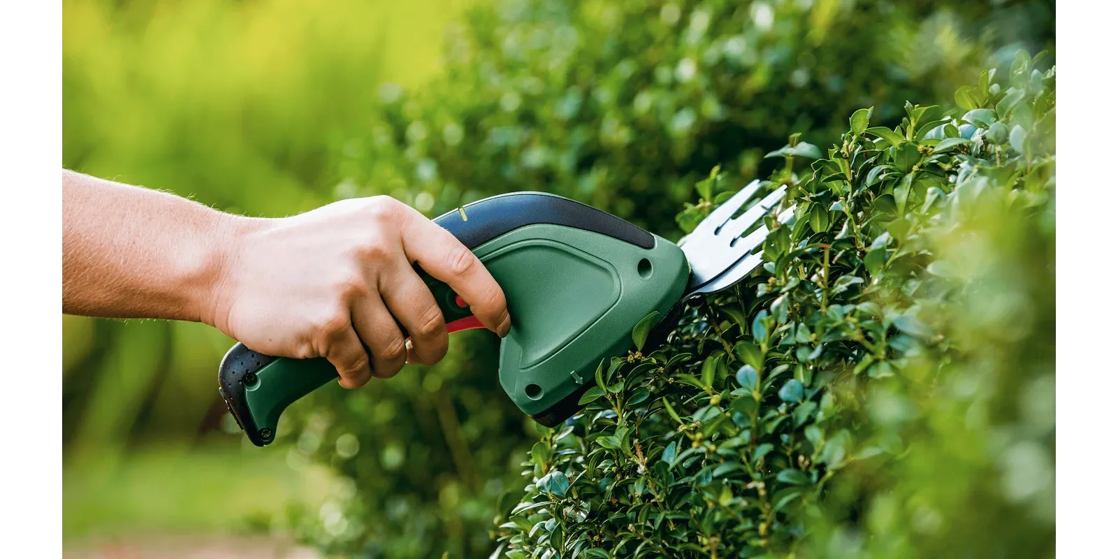 Cordless 3.6V Grass & Shrub Shear – Lightweight Dual-Blade Garden Trimmer
