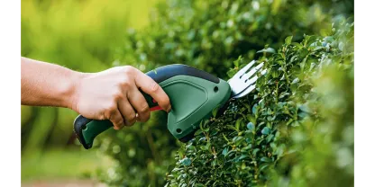 Cordless 3.6V Grass & Shrub Shear – Lightweight Dual-Blade Garden Trimmer