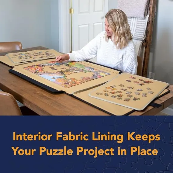 Portable Folding Puzzle Board Fold, Store, and Continue Your Puzzle Anytime