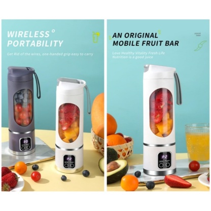 USB-C Portable Blender - Personal Smoothie Maker for Shakes, Ice & On-the-Go Drinks 