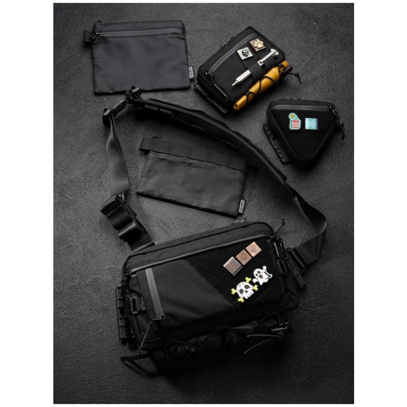 Modular EDC Sling Bag – Lightweight Crossbody Chest Pack for Travel & Outdoor