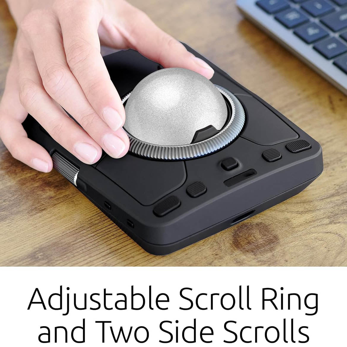 Expert Wireless Trackball – Ergonomic Design | Bluetooth & 2.4GHz