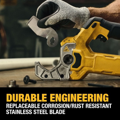 Electric Plastic Pipe Cutting Tool for Plumbing and Mechanical Jobs