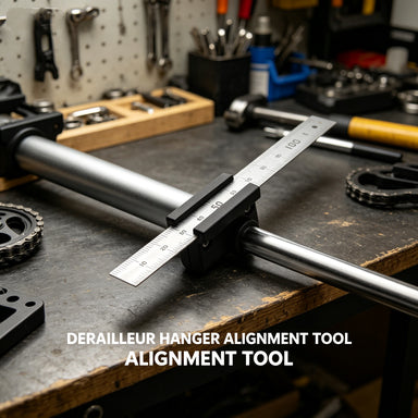 Derailleur hanger alignment tool