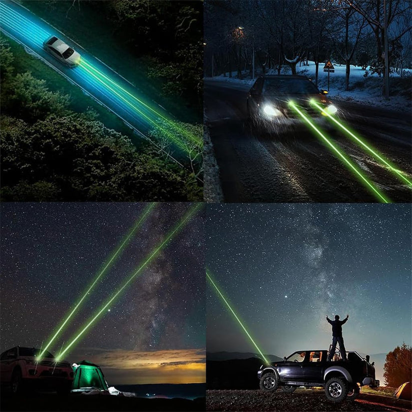 Wireless Vehicle Laser Warning Light