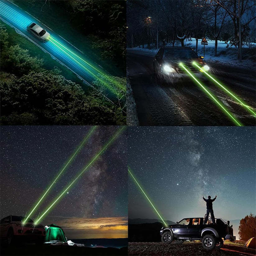 Wireless Vehicle Laser Warning Light