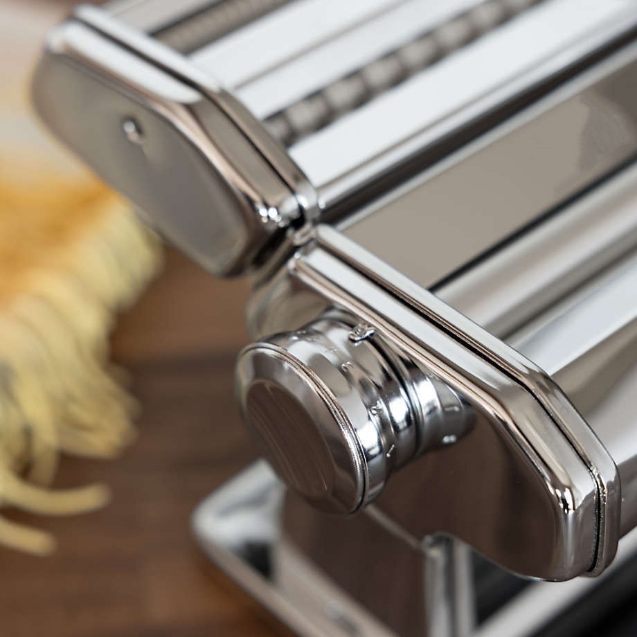 Kitchen Pasta Maker with 10 Thickness Levels for Custom Noodles