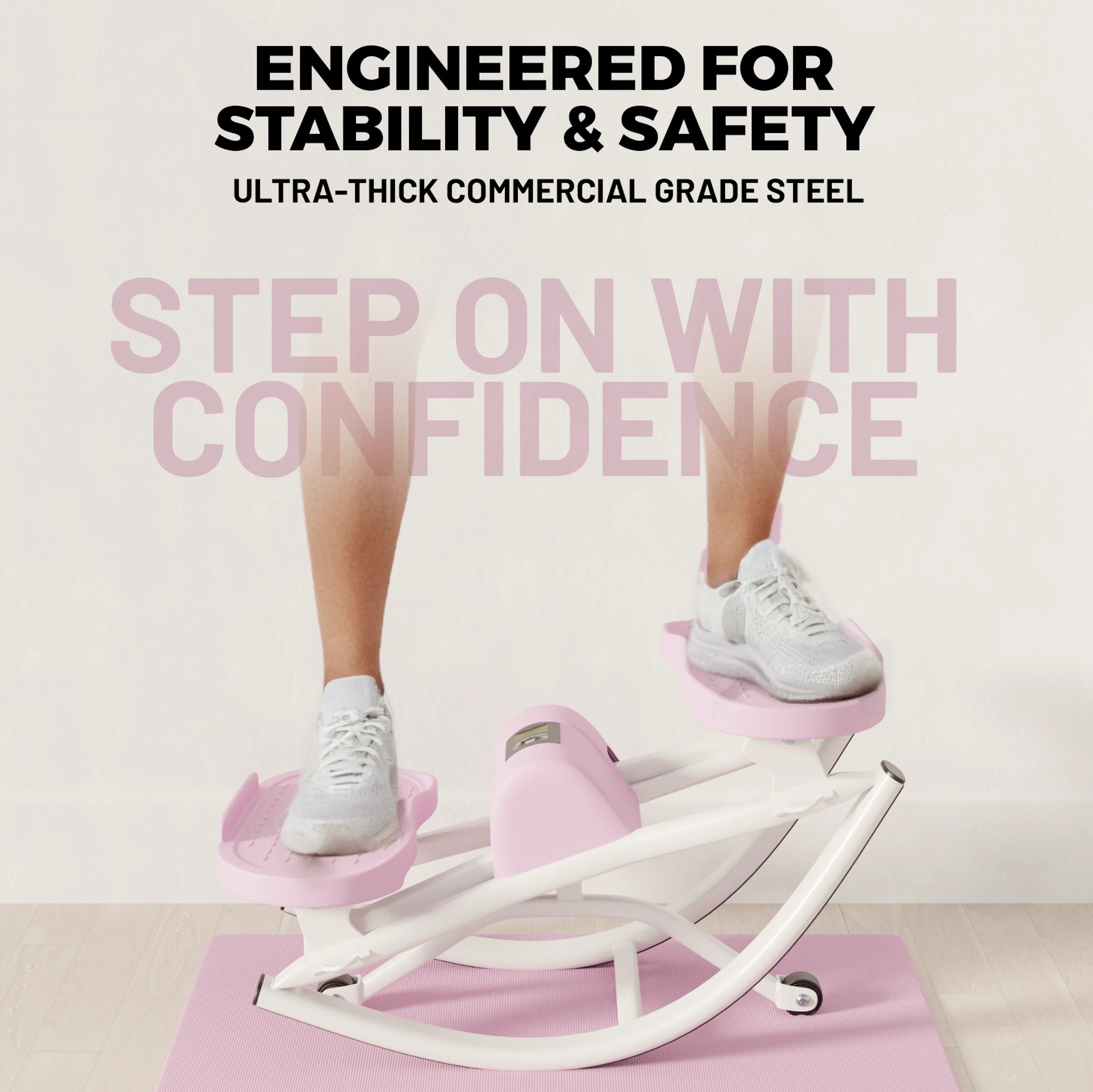 Compact Home Stepper – Your Full-Body Workout Solution