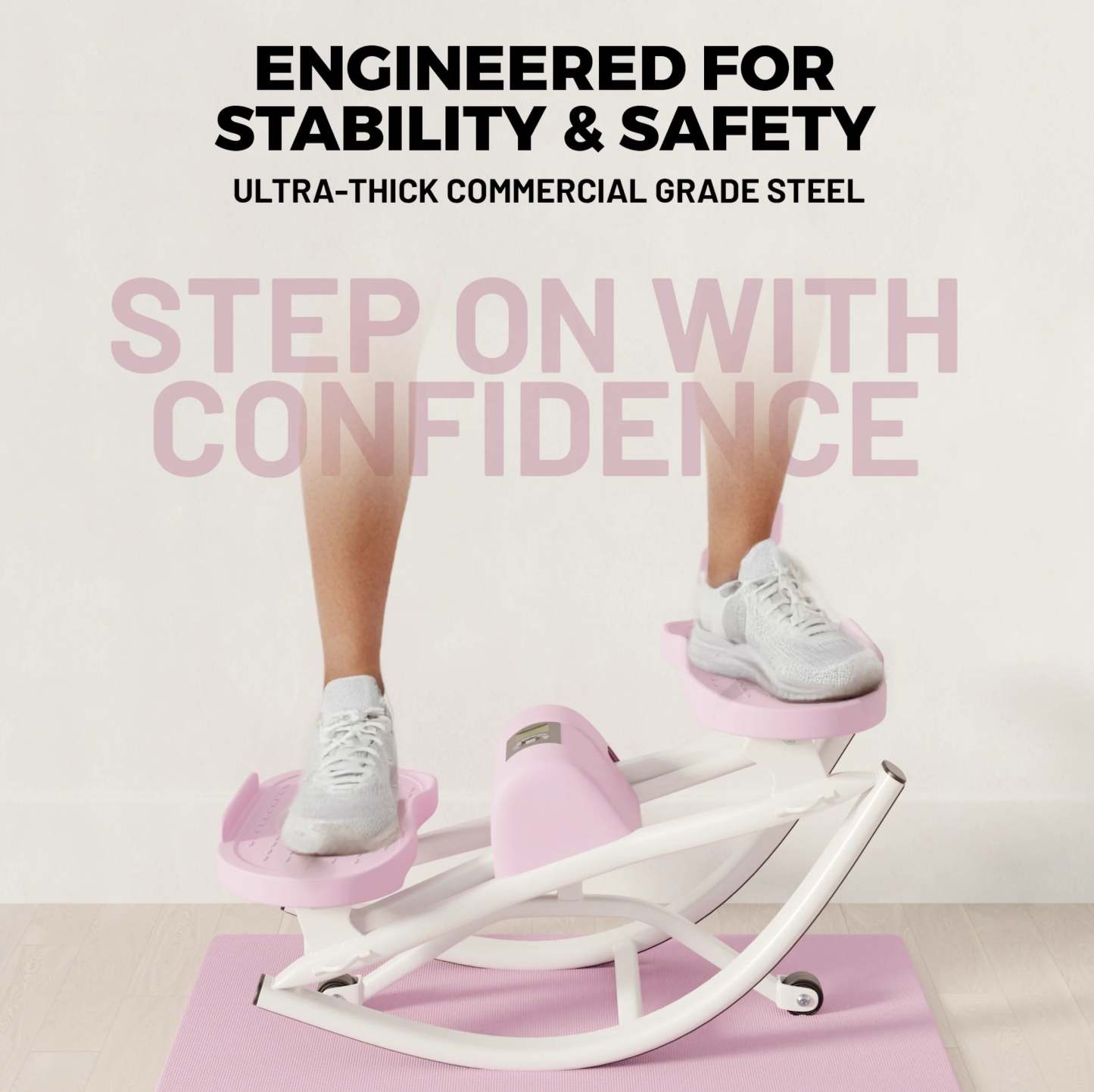 Compact Home Stepper – Your Full-Body Workout Solution