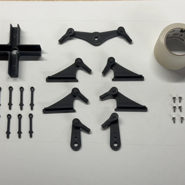 Electric Glider Kit – Precision Laser-Cut RC Airplane