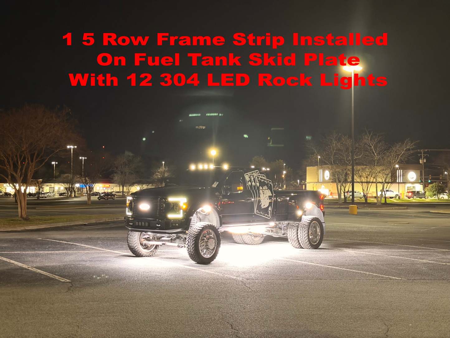 Magnetic LED Underglow Light Kit——Multi-Angle Vehicle Underglow Lighting System