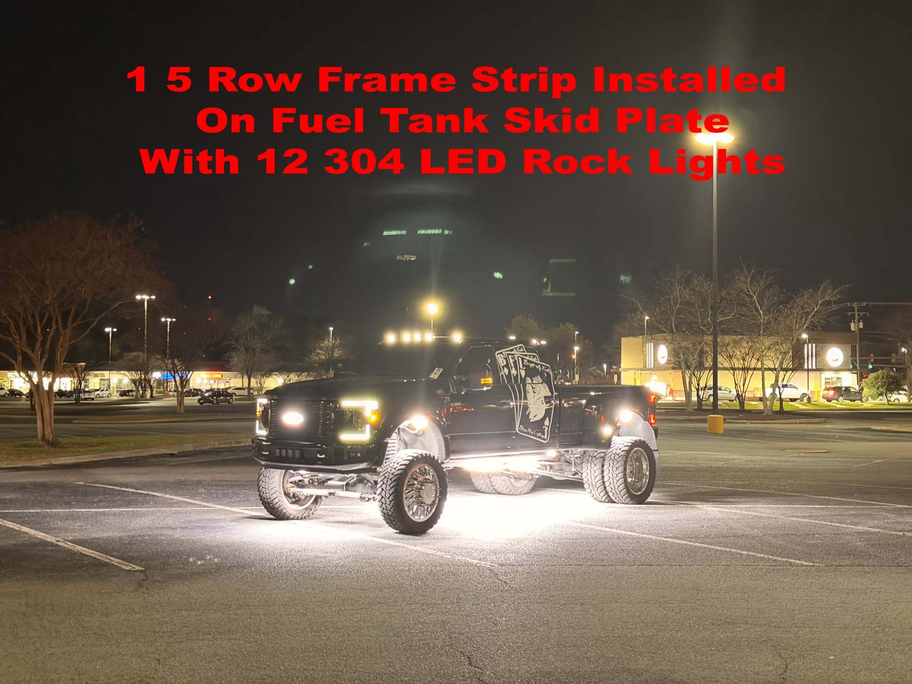 Magnetic LED Underglow Light Kit——Multi-Angle Vehicle Underglow Lighting System