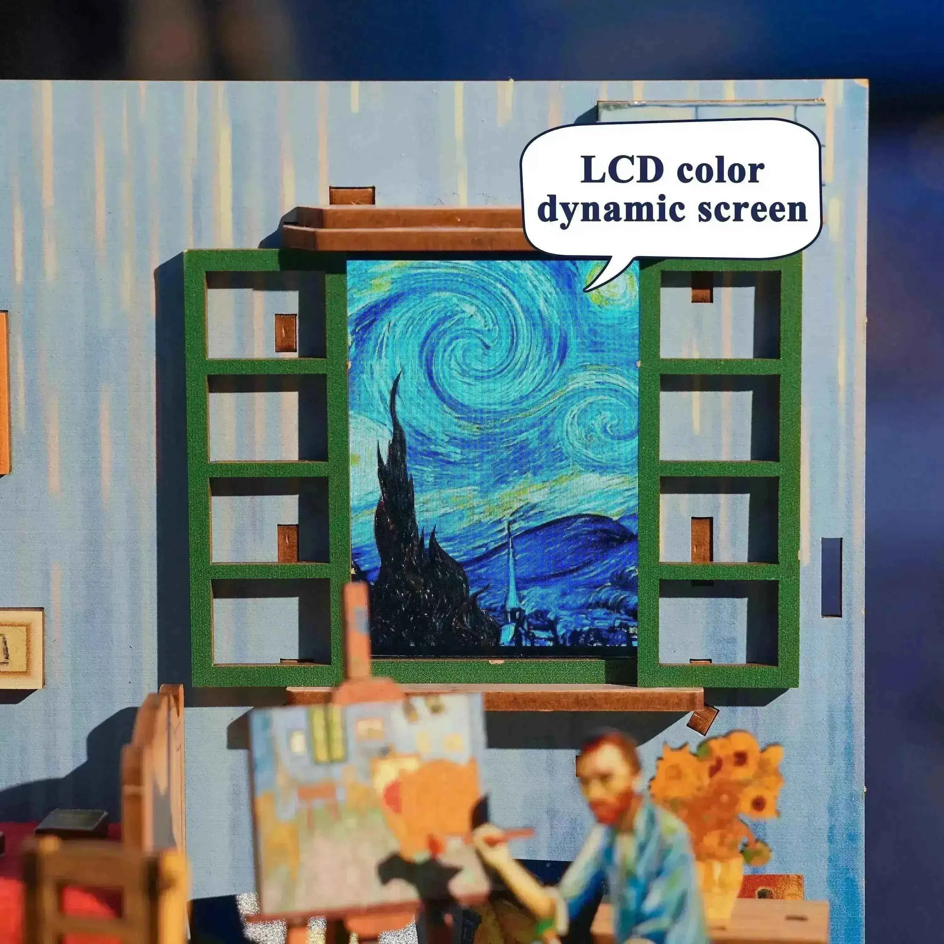 Creative 3D DIY Mini Room Model Kit for Home Decoration