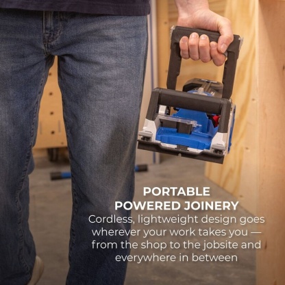 Cordless Pocket Hole Joiner Kit with 20V Battery and Charger