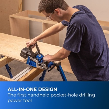 Cordless Pocket Hole Joiner Kit with 20V Battery and Charger