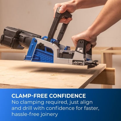 Cordless Pocket Hole Joiner Kit with 20V Battery and Charger