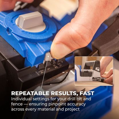 Cordless Pocket Hole Joiner Kit with 20V Battery and Charger